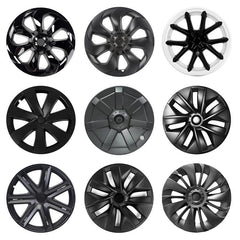 Model Y 19'' Gemini Wheels Cover Hubcaps Replacement 4PCS for Tesla (2020-2023) - Evooor