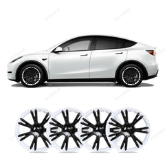 Model Y 19'' Gemini Wheels Cover Hubcaps Replacement 4PCS for Tesla (2020-2023) - Evooor
