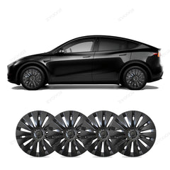Model Y 19'' Gemini Wheels Cover Hubcaps Replacement 4PCS for Tesla (2020-2023) - Evooor