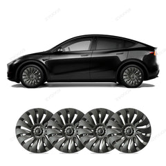 Model Y 19'' Gemini Wheels Cover Hubcaps Replacement 4PCS for Tesla (2020-2023) - Evooor