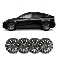 Model Y 19'' Gemini Wheels Cover Hubcaps Replacement 4PCS for Tesla (2020-2023) - Evooor