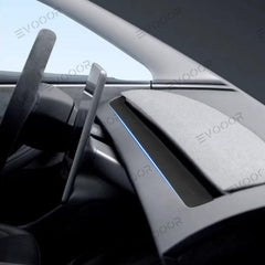 2024 Model 3 Highland Alcantara Dashboard Air Outlet Cover Sticker For Tesla - Evooor