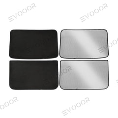 2024 Model 3 Highland Upgrade Built-In Reflective Sunroof Ice Crystal Double Insulation Sunroof Sunshade For Tesla - Evooor