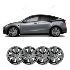 Model Y 19'' Gemini Wheels Cover Hubcaps Replacement 4PCS for Tesla (2020-2023) - Evooor
