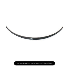 2024 Model 3 Highland Performance Spoiler For Tesla - Evooor
