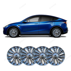 Model Y 19'' Gemini Wheels Cover Hubcaps Replacement 4PCS for Tesla (2020-2023) - Evooor