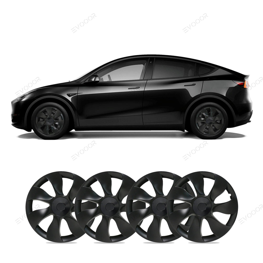 Model Y 19'' Gemini Wheels Cover Hubcaps Replacement 4PCS for Tesla (2020-2023) - Evooor