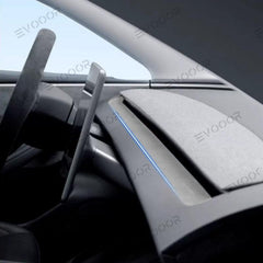 2024 Model 3 Highland Alcantara Dashboard Air Outlet Cover Sticker For Tesla - Evooor