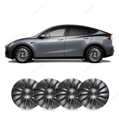 Model Y 19'' Gemini Wheels Cover Hubcaps Replacement 4PCS for Tesla (2020-2023) - Evooor