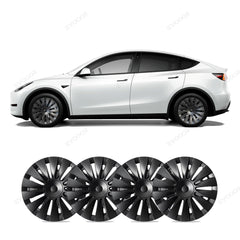 Model Y 19'' Gemini Wheels Cover Hubcaps Replacement 4PCS for Tesla (2020-2023) - Evooor