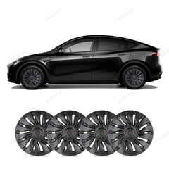 Model Y 19'' Gemini Wheels Cover Hubcaps Replacement 4PCS for Tesla (2020-2023) - Evooor