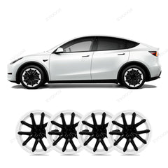 Model Y 19'' Gemini Wheels Cover Hubcaps Replacement 4PCS for Tesla (2020-2023) - Evooor