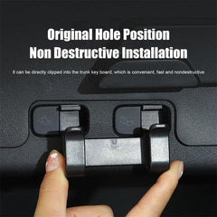 Model Y Rear Trunk Hook Storage for Luggage Bag Umbrella Hanger Hooks(2PCS) For Tesla - Evooor