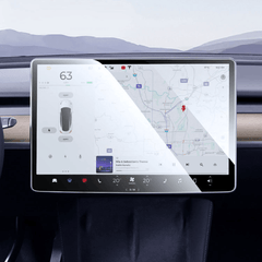 2024 Model 3 Highland Dashboard Screen & Second Row Seat Screen Protector Tempered Film Fully Covers For Tesla - Evooor