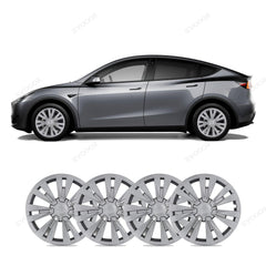 Model Y 19'' Gemini Wheels Cover Hubcaps Replacement 4PCS for Tesla (2020-2023) - Evooor