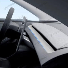 2024 Model 3 Highland Alcantara Dashboard Air Outlet Cover Sticker For Tesla - Evooor
