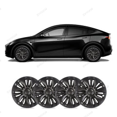 Model Y 19'' Gemini Wheels Cover Hubcaps Replacement 4PCS for Tesla (2020-2023) - Evooor