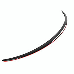Model Y Real Carbon Fiber Spoiler Wing Red Color for Tesla - Evooor