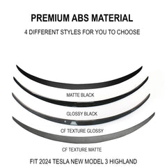 2024 Model 3 Highland Performance Spoiler For Tesla - Evooor