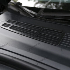 2024 Model 3 Highland Front Standby Storage Box Cover Air Conditioner Air Inlet Protective Mesh Grill Panel for Tesla - Evooor