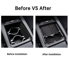Model S/X Center Console Organizer Tray Cup Holder for Tesla(2016-2020) - Evooor