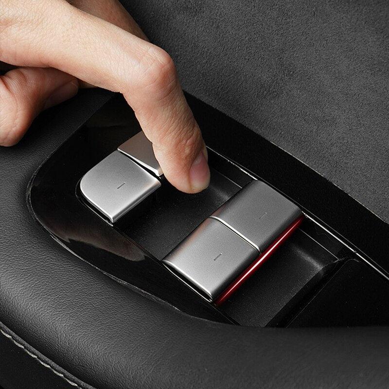 Model 3/Y Door Button Glass Lifting Patch for Tesla(2017-2022) - Evooor