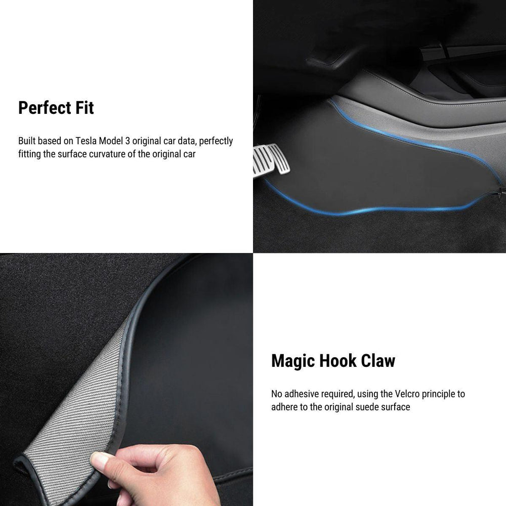 Model 3 Central Control Side Defense Kick Pad for Tesla(2017-2023) - Evooor