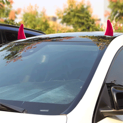 Model Y/3/S/X Car Roof Devil Horns Decoration for Tesla - Evooor