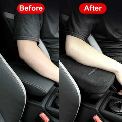 Model 3/Y/S/X Alcantara Center Armrest Cover Heightening Pad for Tesla - Evooor