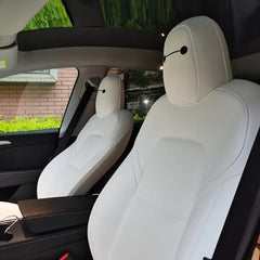 Model 3/Y/S/X Baymax Headrest Stickers Decoration Sticker for Tesla(4 PCS) - Evooor
