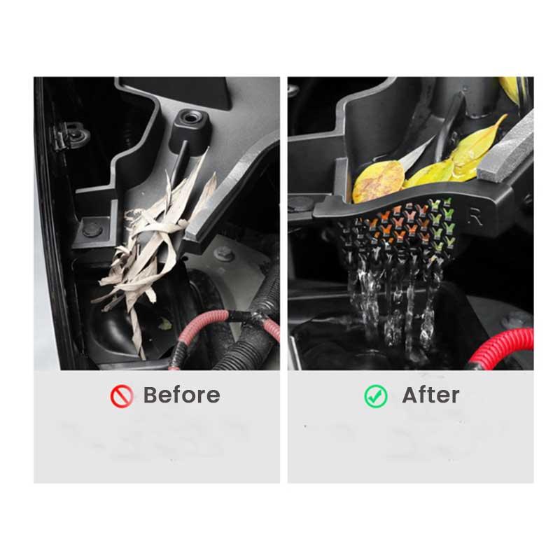 Model Y Engine Hood Water Channel Anti-Clogging Net for Tesla(2020-2023) - Evooor