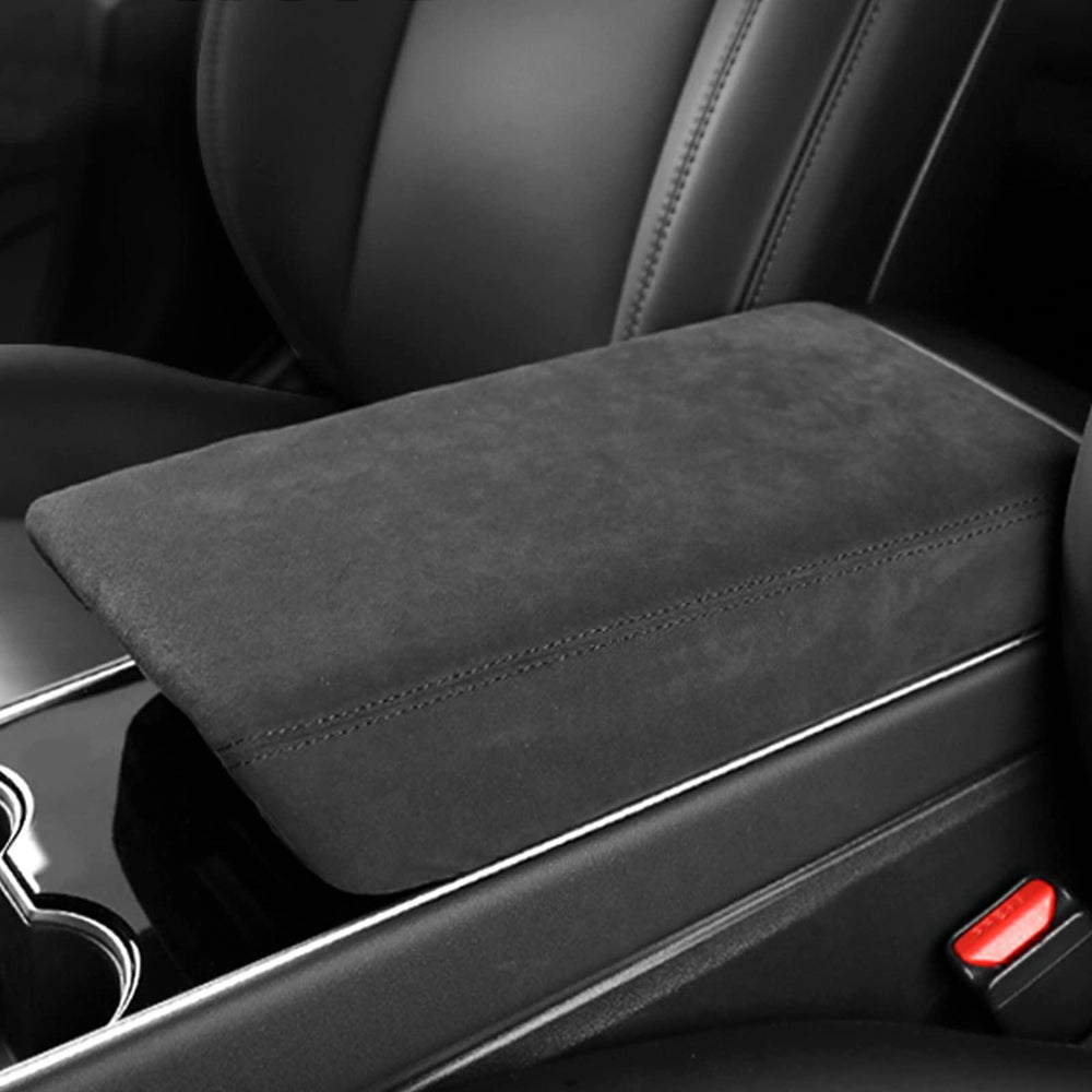 Model 3/Y Alcantara Armrest Cover for Tesla(2017-2024) - Evooor