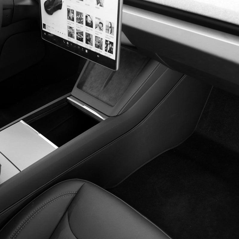 Model 3 Highland 2024 Center Console Side Anti-Kick Mats Dust Resistant Protector Cover for Tesla - Evooor