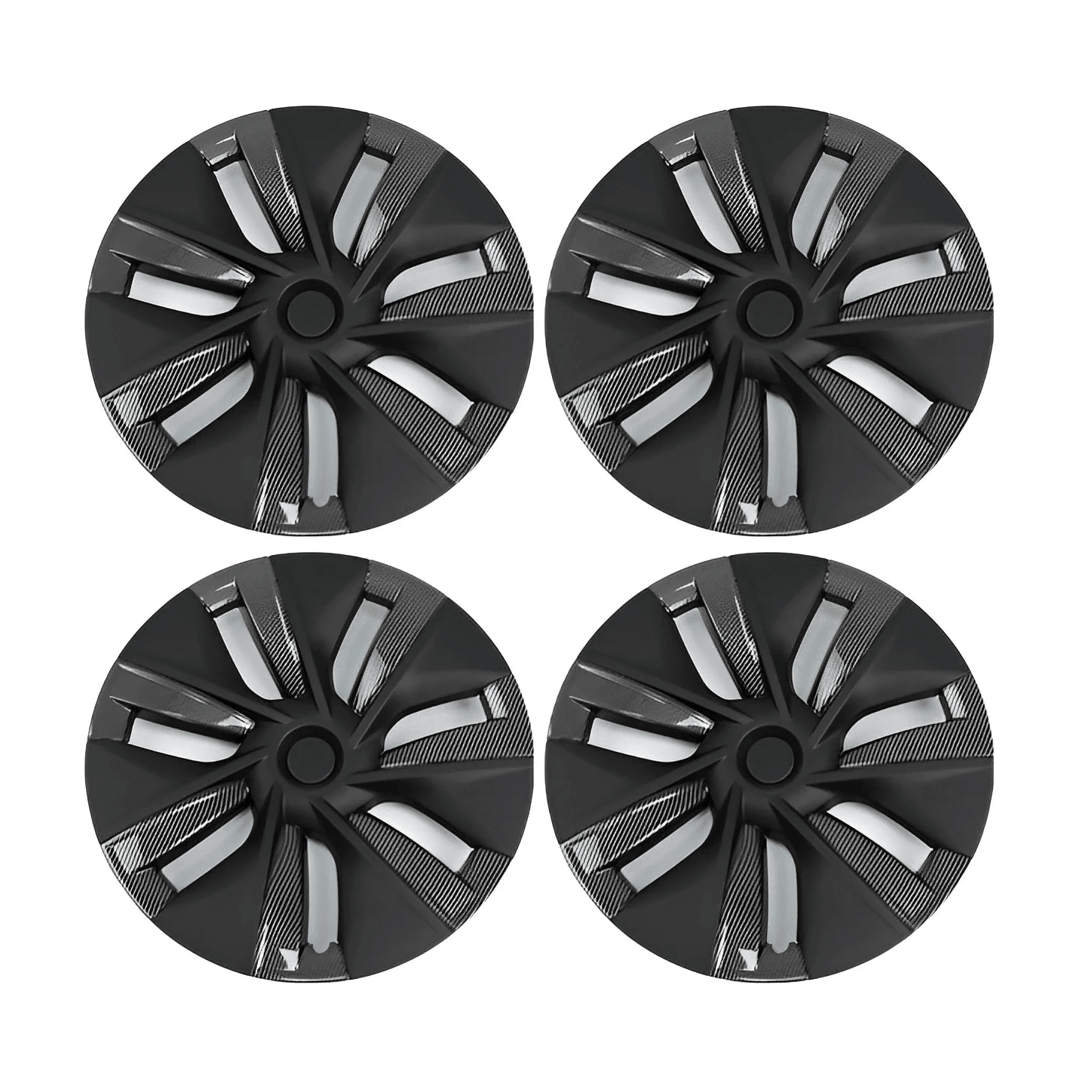 Model Y 19'' Gemini Wheels Cover Hubcaps Replacement 4PCS for Tesla (2020-2023) - Evooor