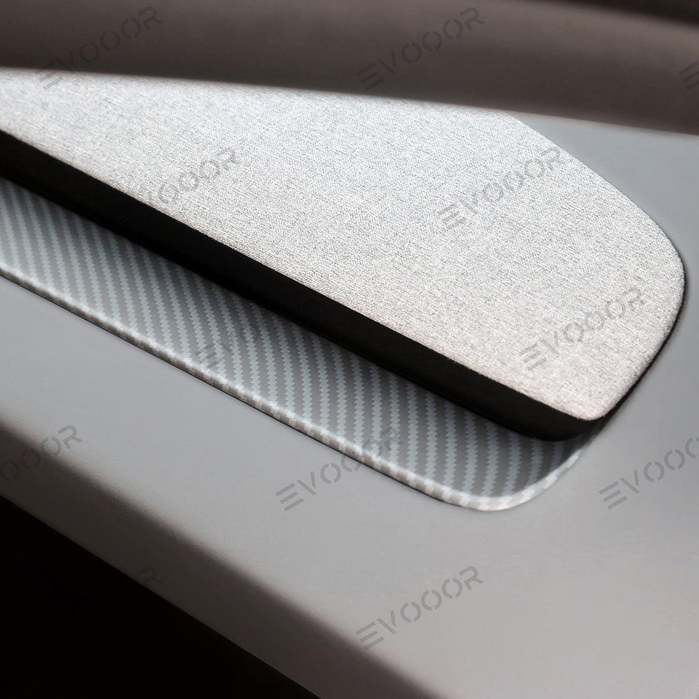 2024 Model 3 Highland Dashboard Cover Segmented Long Decorative Strip (Carbon Fiber Pattern ABS) for Tesla - Evooor