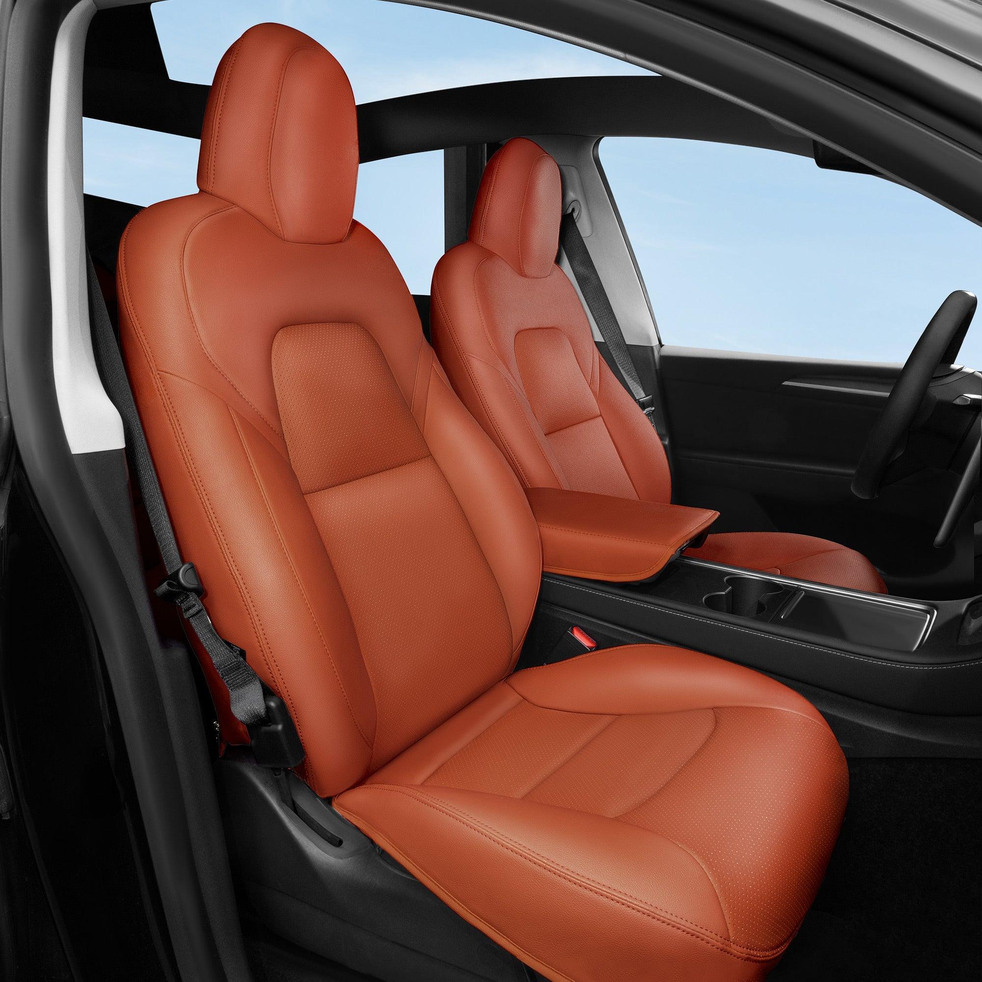 Premium Tesla Model X Seat Cover Set - Complete Protection for 2015-2021 Models - Evooor