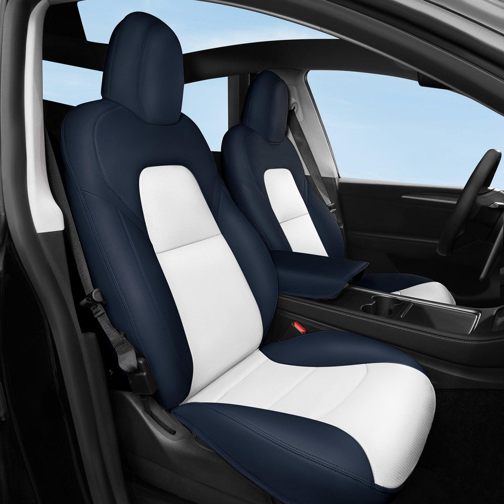 Premium Tesla Model X Seat Cover Set - Complete Protection for 2015-2021 Models - Evooor
