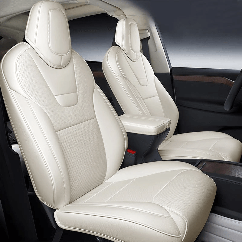Luxury 5-Seat Tesla Model S Car Seat Protectors with Premium All-Inclusive Design - Evooor