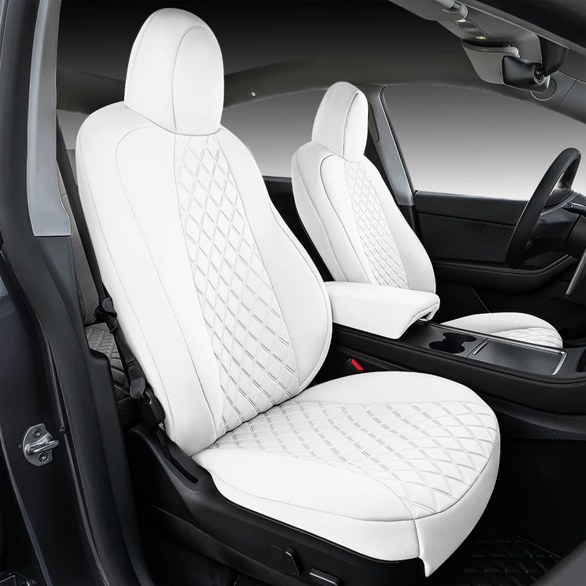 Premium Full Coverage Seat Protector Set for Tesla Model Y 5-Seater 2020-2024 - Evooor