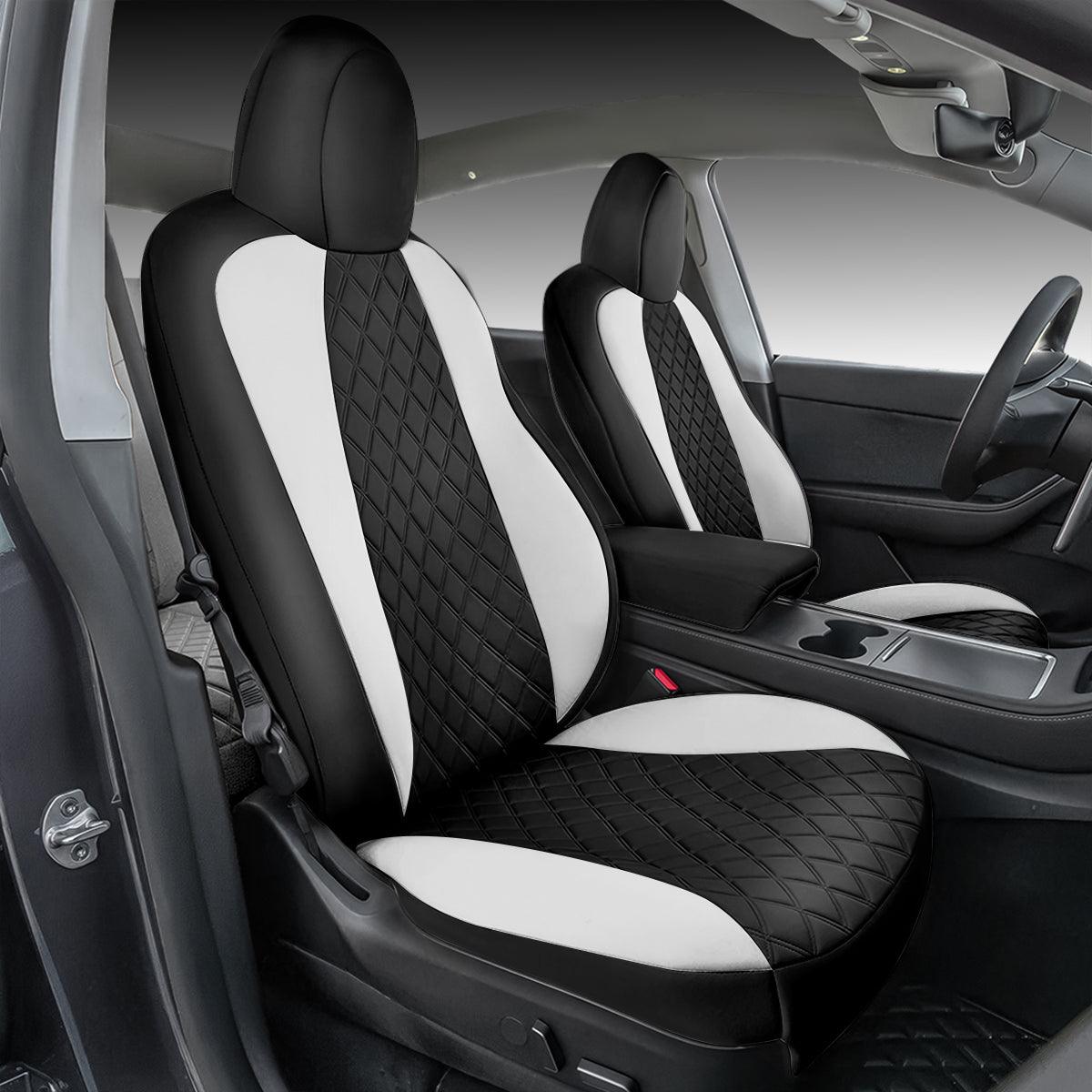 Premium Full Coverage Seat Protector Set for Tesla Model Y 5-Seater 2020-2024 - Evooor