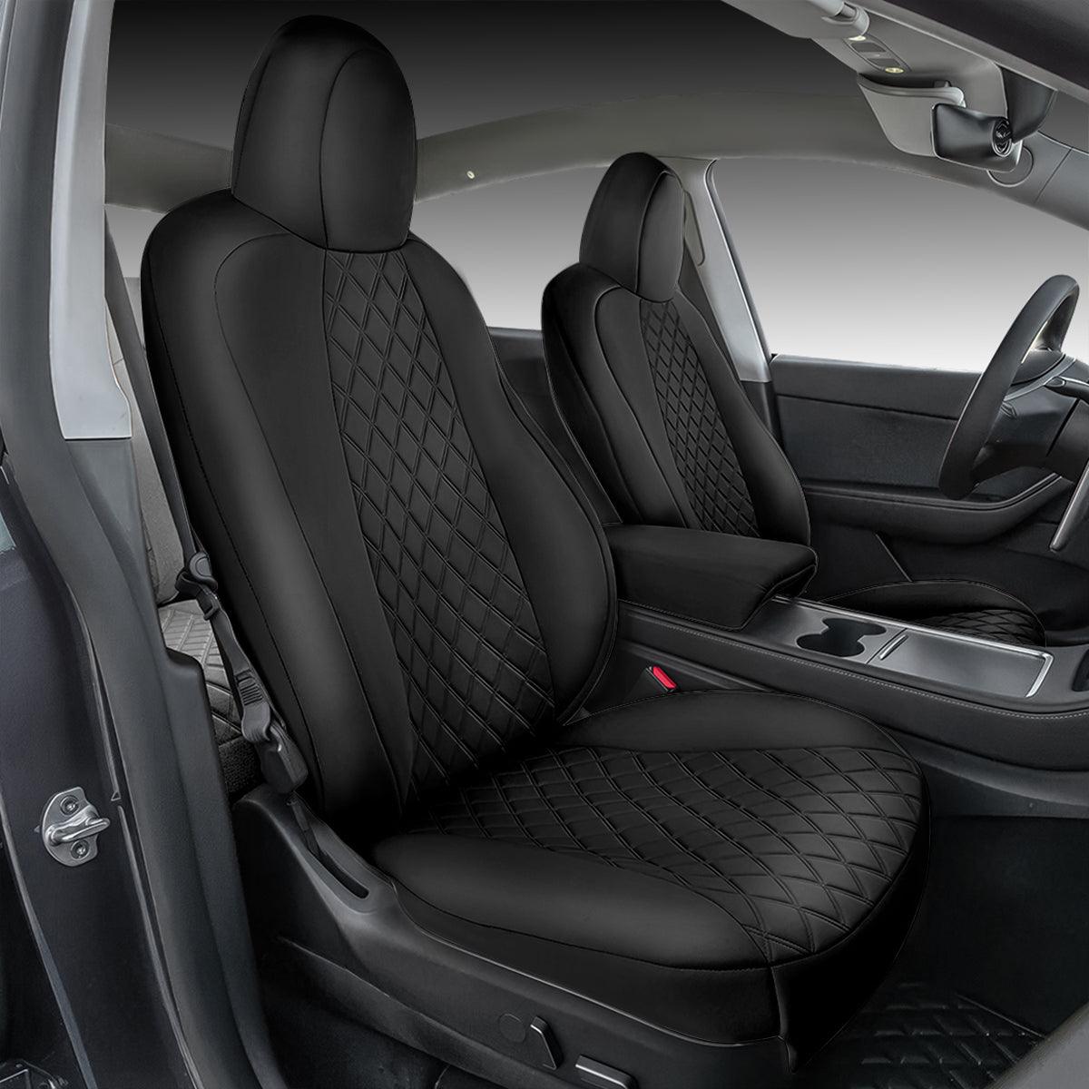 Premium Full Coverage Seat Protector Set for Tesla Model Y 5-Seater 2020-2024 - Evooor