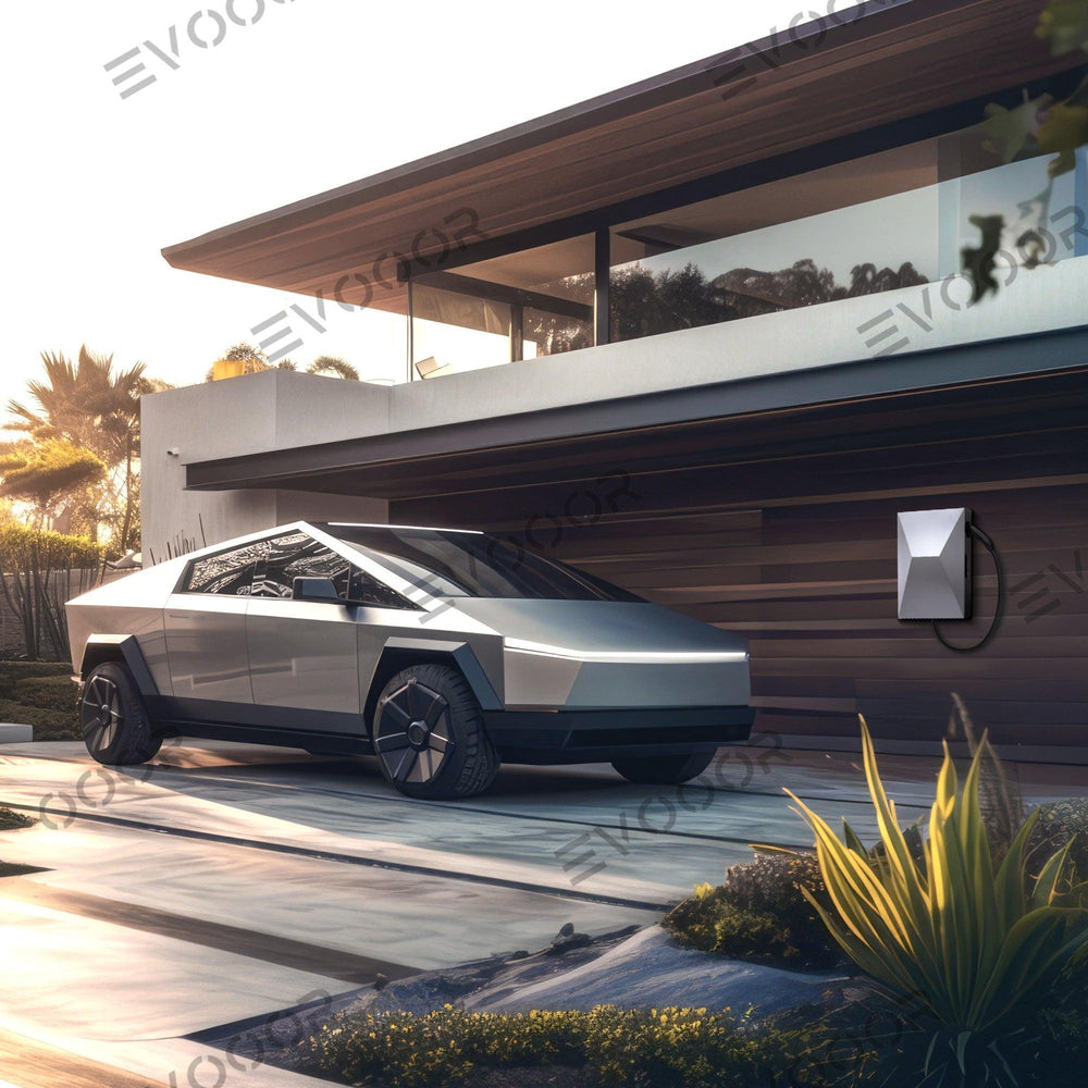 Tesla Cybervault Charging Case - Cybertruck Style Waterproof Lock Charger Organizer - Evooor