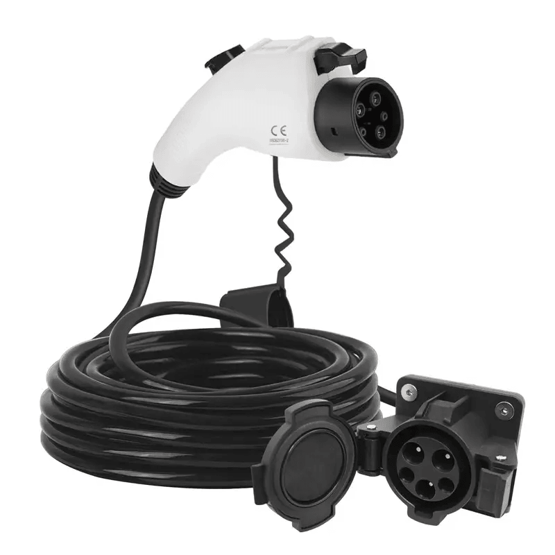 SAE J1772 Type 1 EV Charger Extension Cord - Universal Compatibility for Electric Vehicle Charging - Evooor