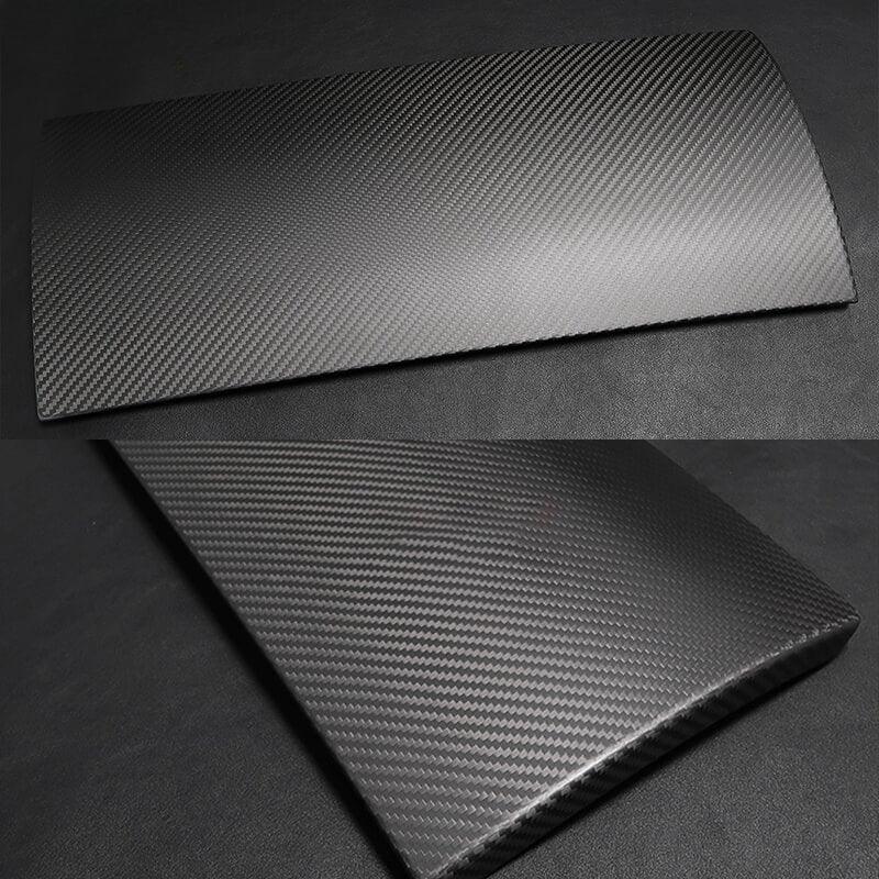 Model 3/Y [Real Carbon Fiber] Glove Box Cover for Tesla(2017-2023) - Evooor