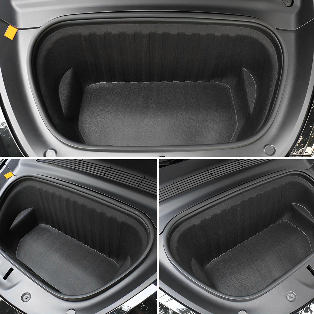 Premium Soundproof Cotton Trunk Liner for Tesla Model Y 2021-2024 - Enhance Your Driving Experience - Evooor