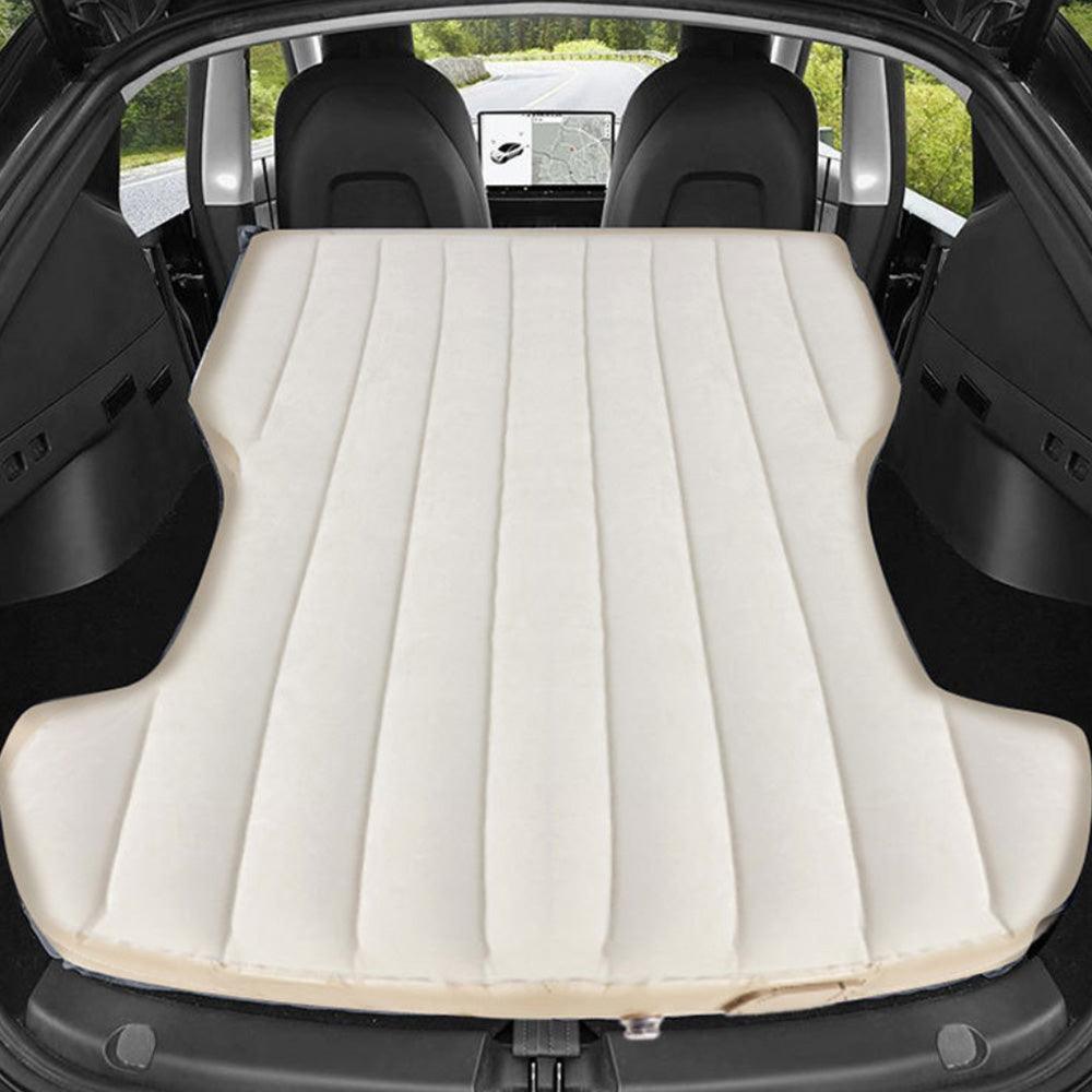 Foldable Inflatable Car Mattress for Tesla Model Y - Portable Sleeping Pad for Camping - Evooor