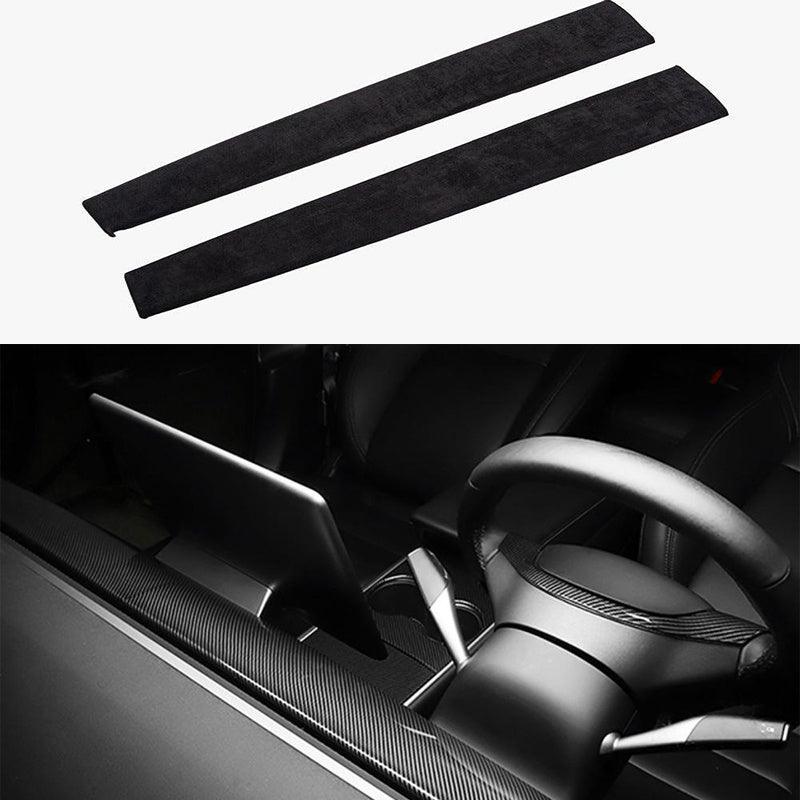 Model 3/Y Dashboard Center Console Scratch Resistant Protector- Sticker Scratch Resistant Side Edge Protector For Tesla(2017-2023) - Evooor