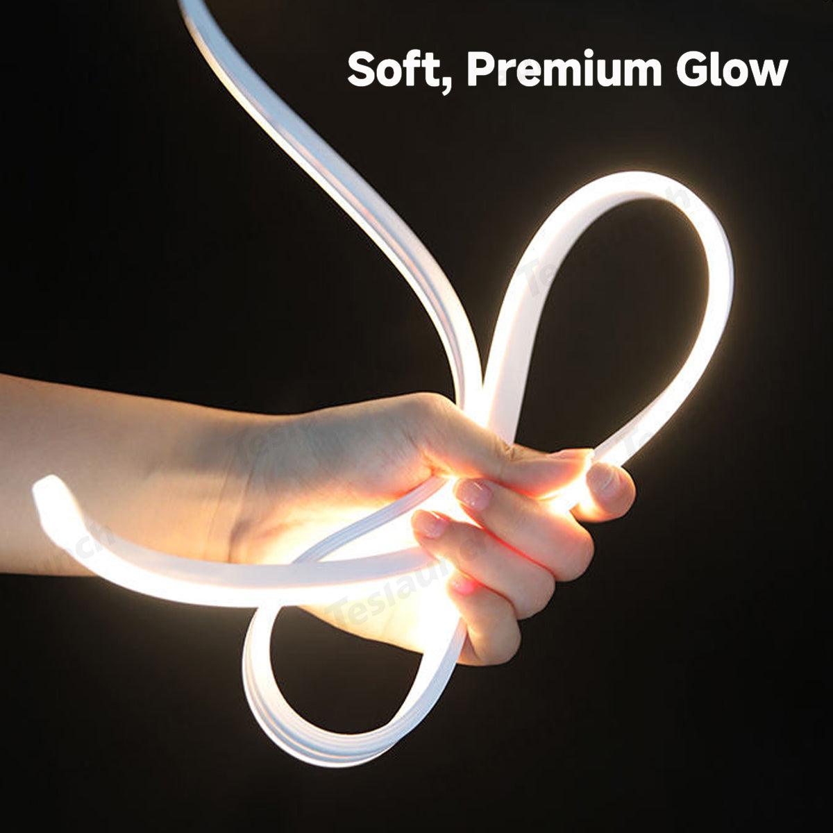 Front & Rear Trunk Ambient Lighting – Soft Glow Upgrade for Tesla Model Y Juniper 2025+ - Evooor