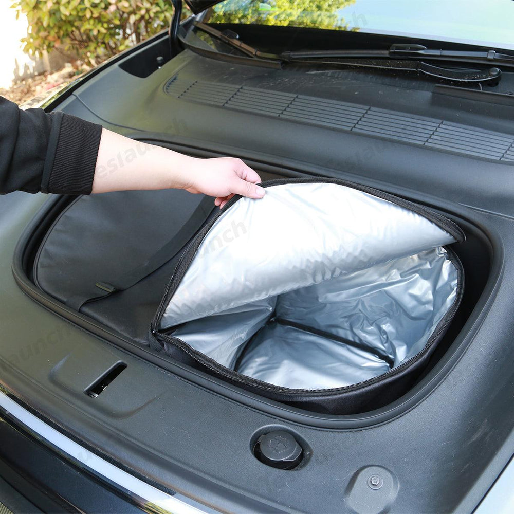 Front Trunk Insulated Cooler Bag – Waterproof & Thermal Storage for Tesla Model Y Juniper 2025+ - Evooor
