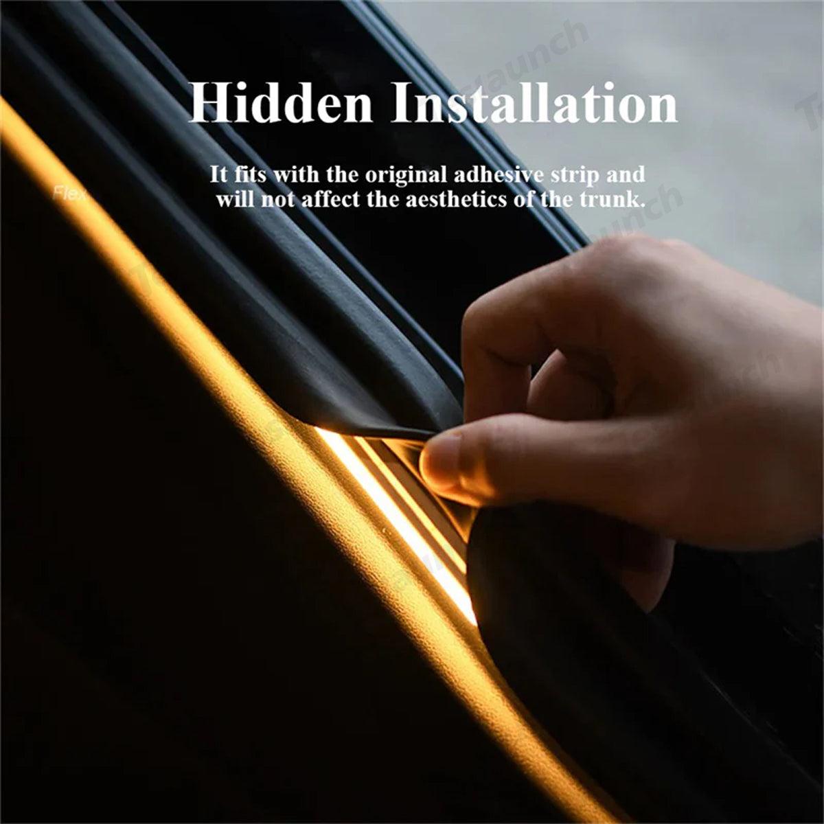 Front & Rear Trunk Ambient Lighting – Soft Glow Upgrade for Tesla Model Y Juniper 2025+ - Evooor